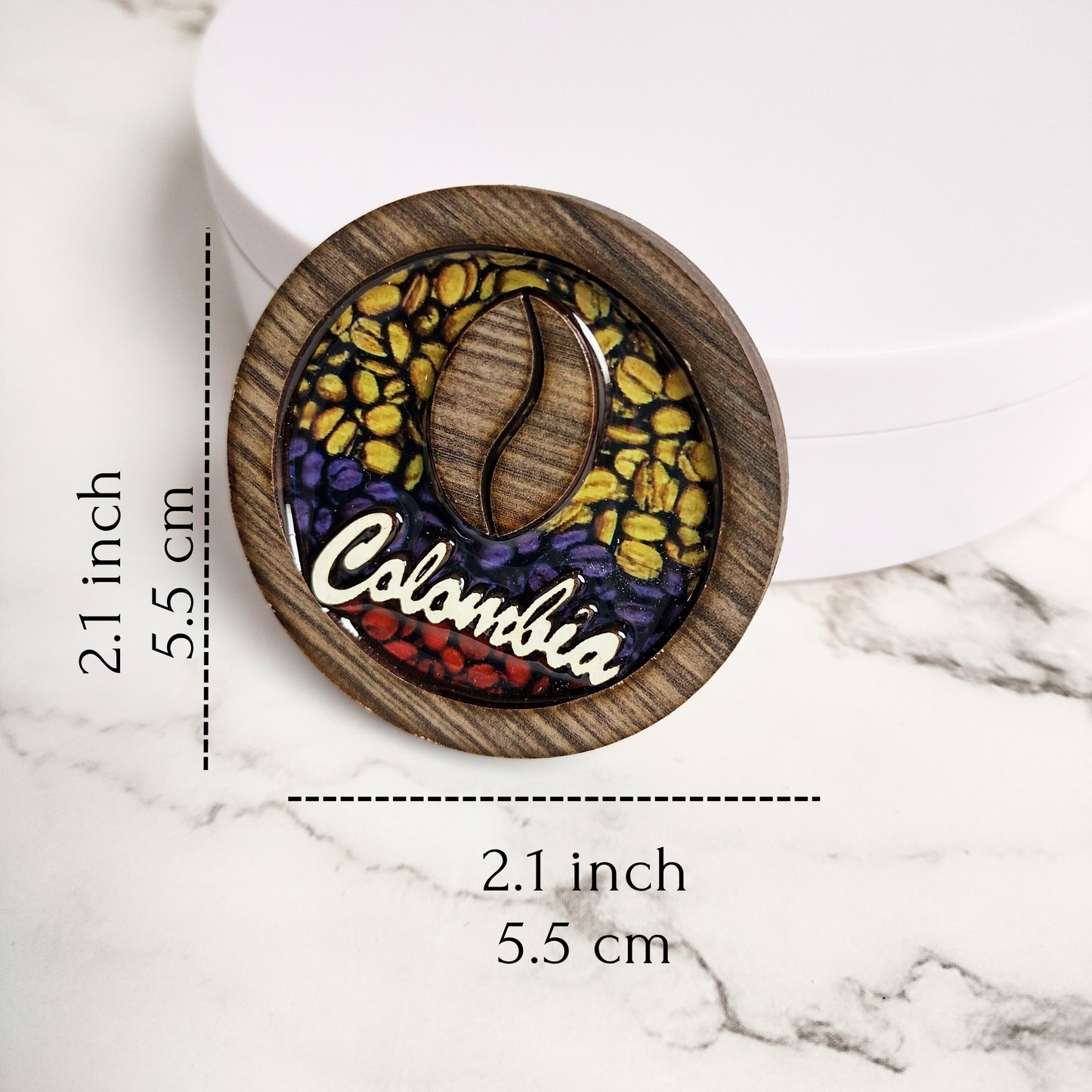 Coffee Resin Magnet