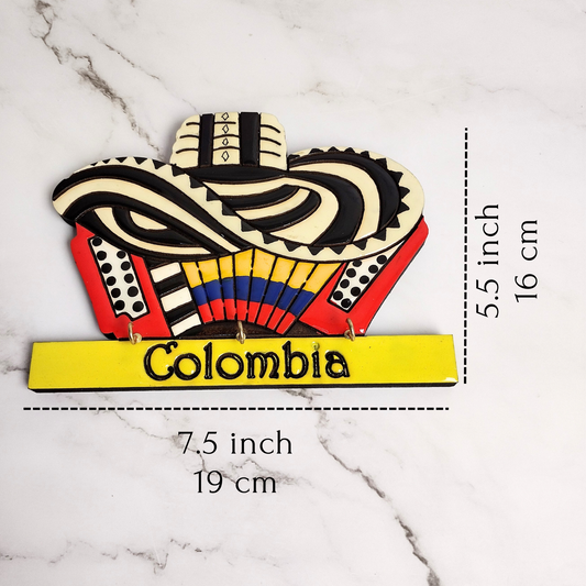 Colombian hat Key holder