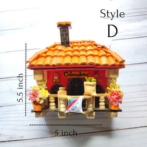Colombian house wall decor / Casitas