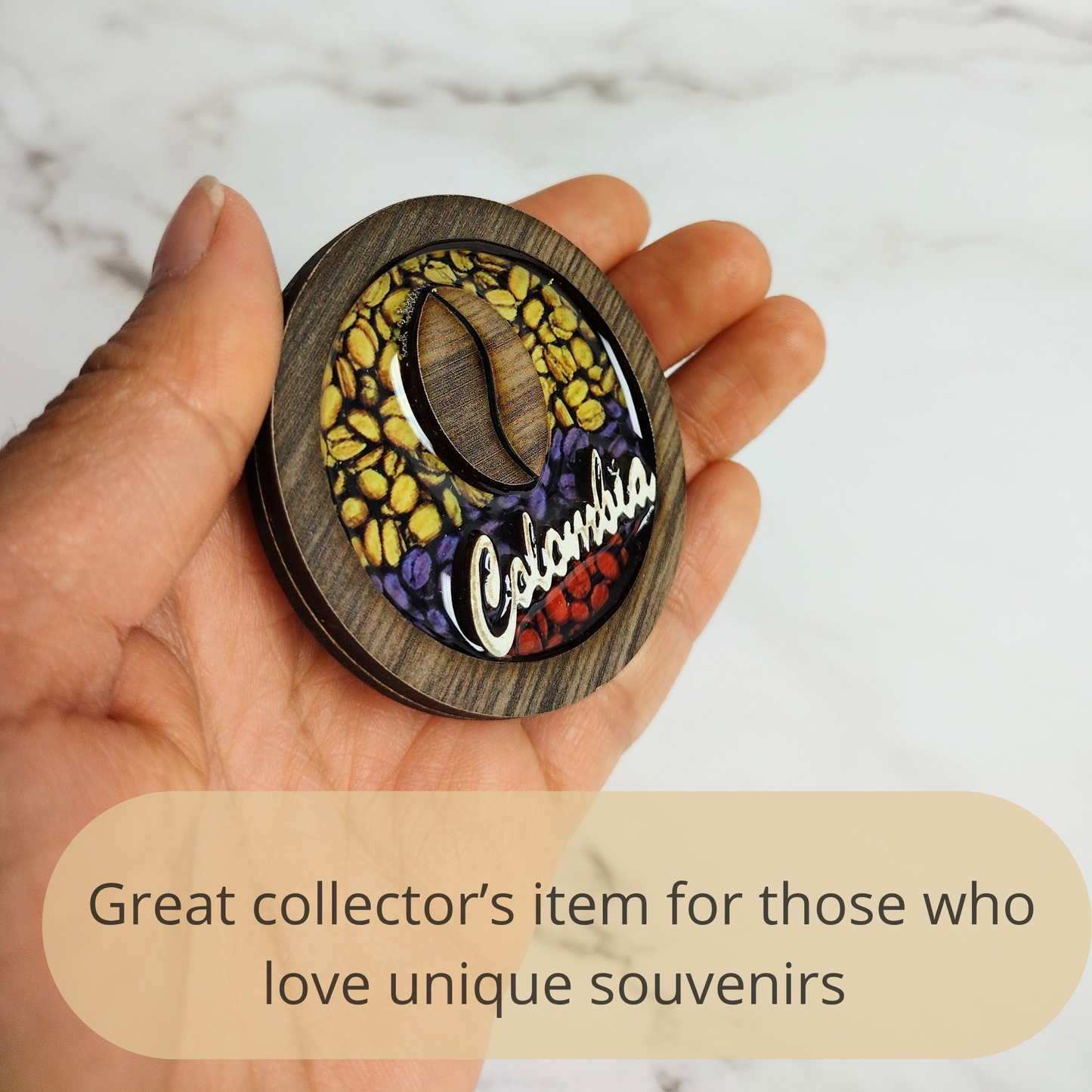Coffee Resin Magnet