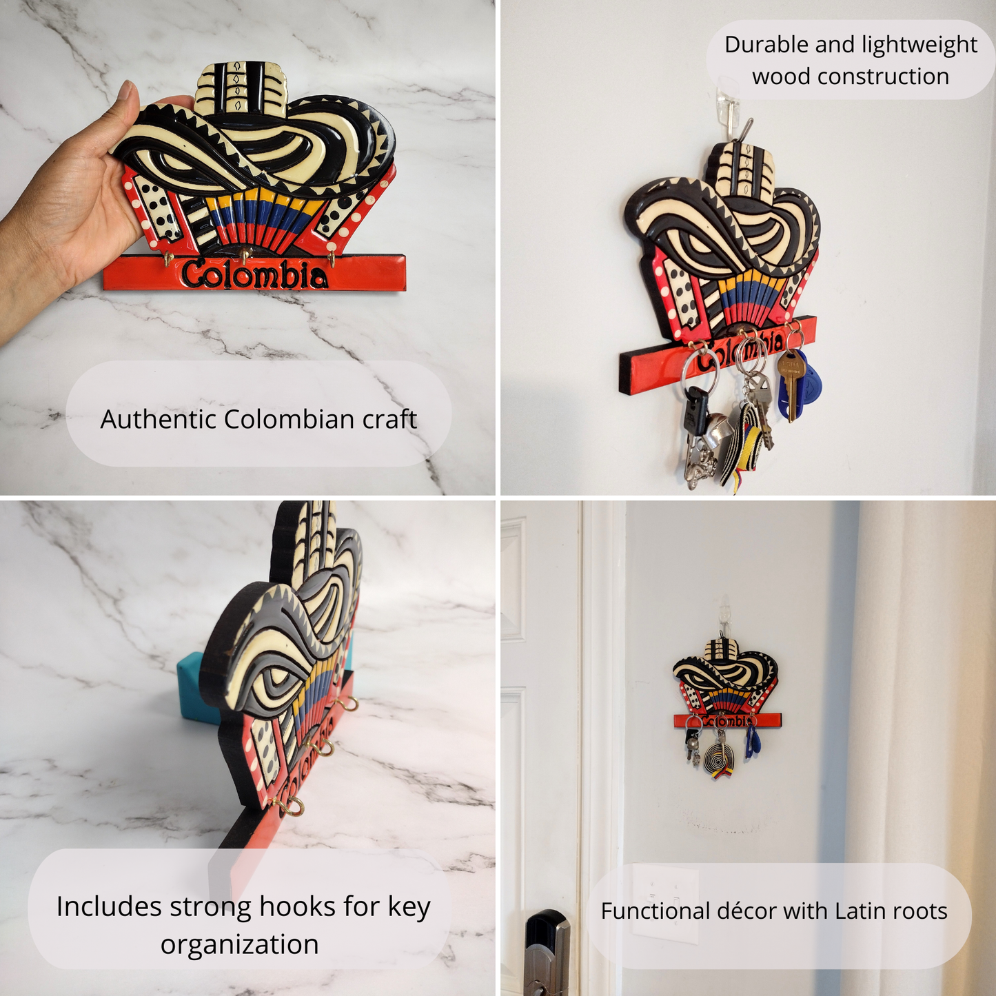 Colombian hat Key holder