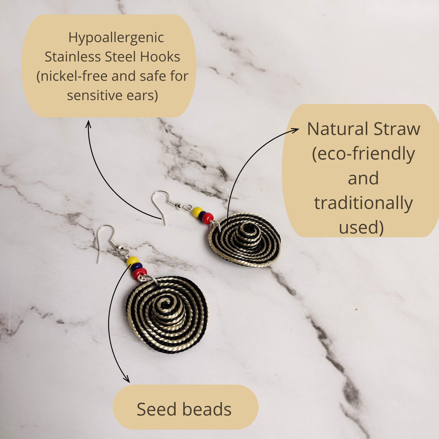 Colombian Hat Earrings
