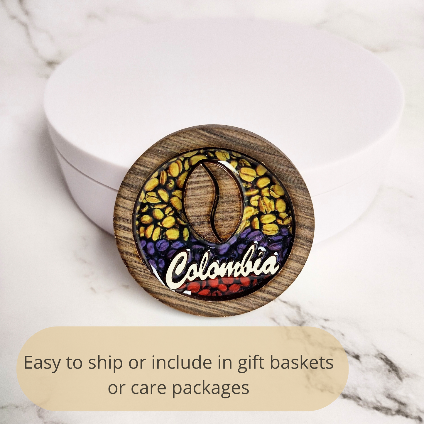 Coffee Resin Magnet