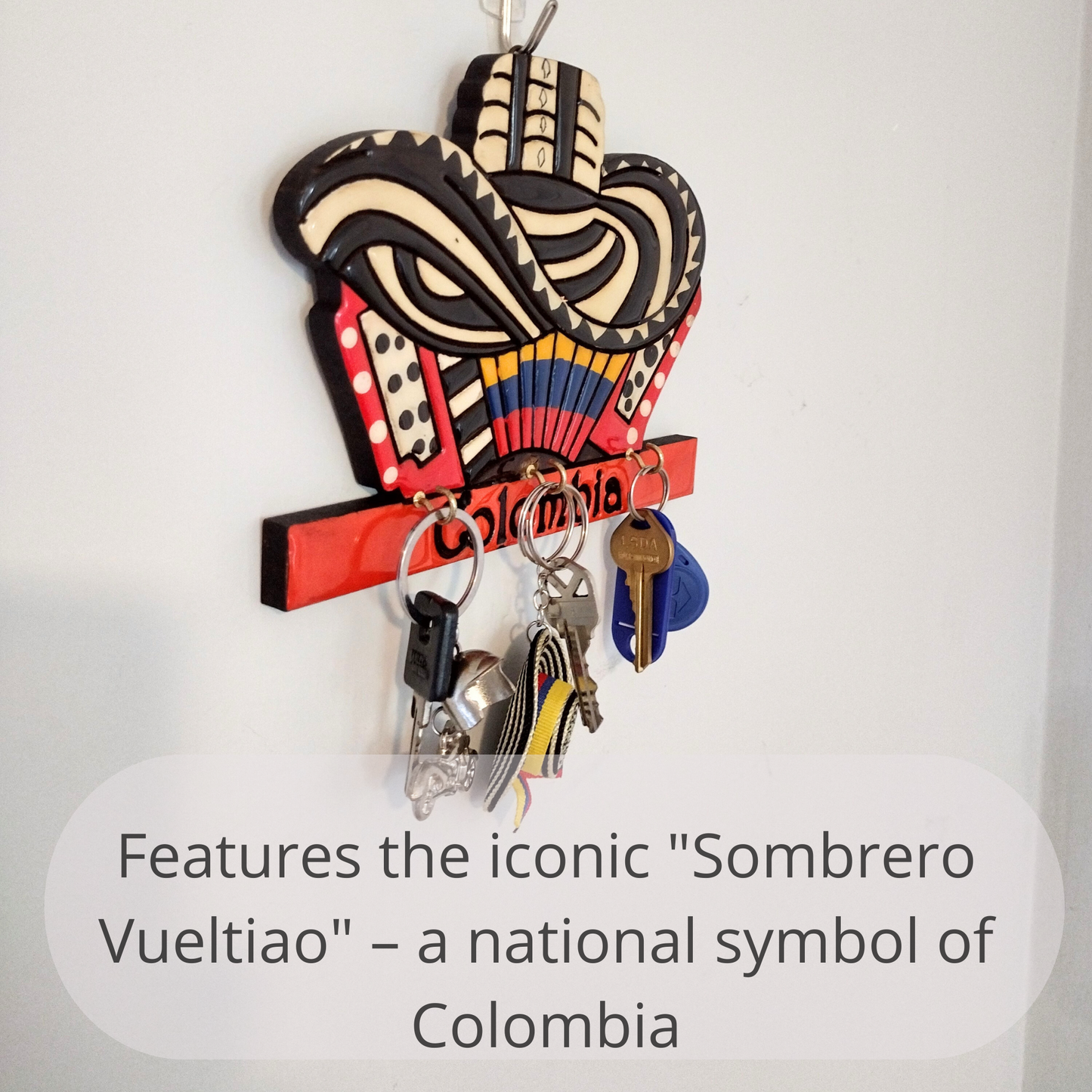 Colombian hat Key holder