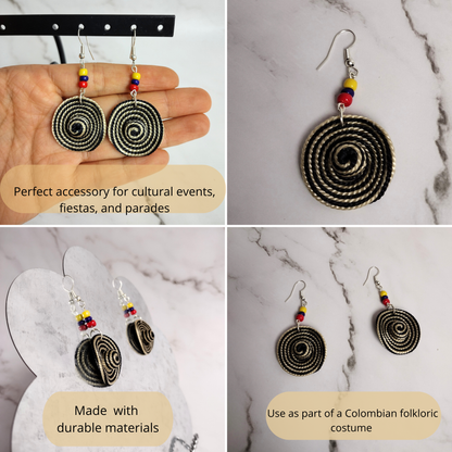 Colombian Hat Earrings