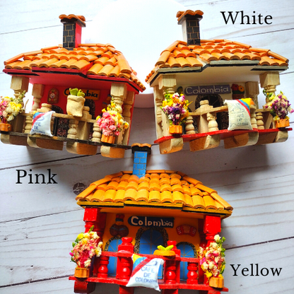 Colombian house wall decor / Casitas