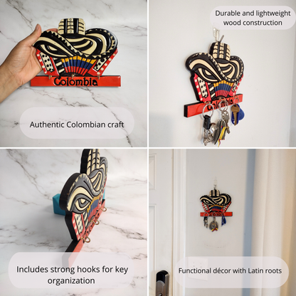 Colombian hat Key holder